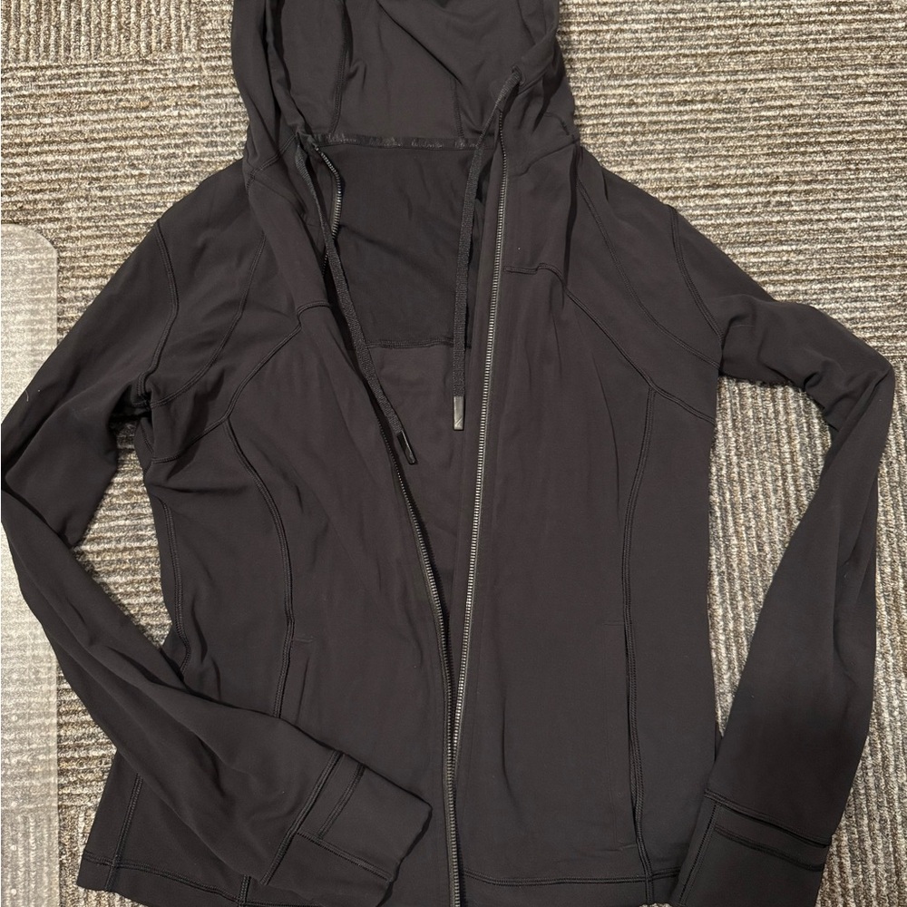 Lululemon Women's Black Hooded Jacket